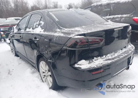 2009 Mitsubishi Lancer Ralliart z USA, uszkodzony, nr VIN JA3AV66V69U039031